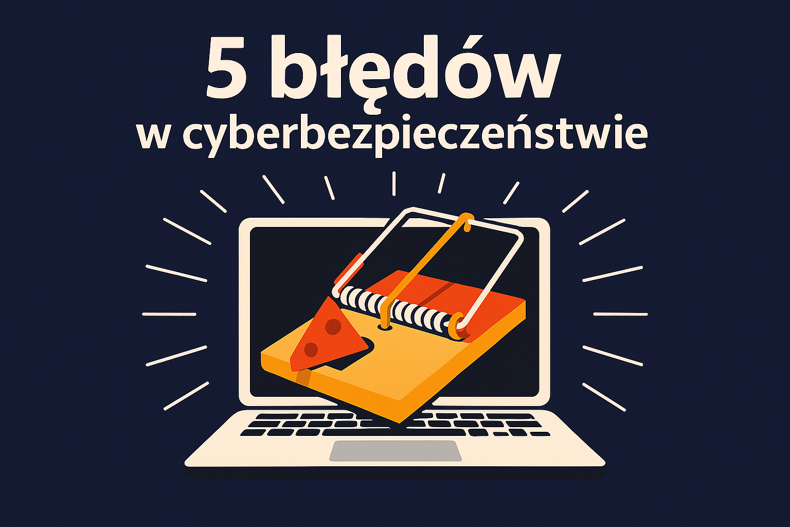 cyberbezpieczeństwo - 5 błędów